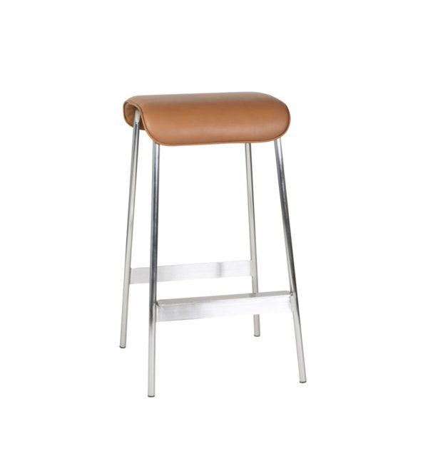 Barski stolac Avenue nikalsmeđa