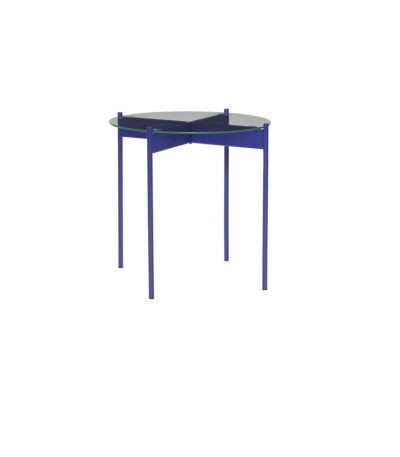 Beam Side Table Blue