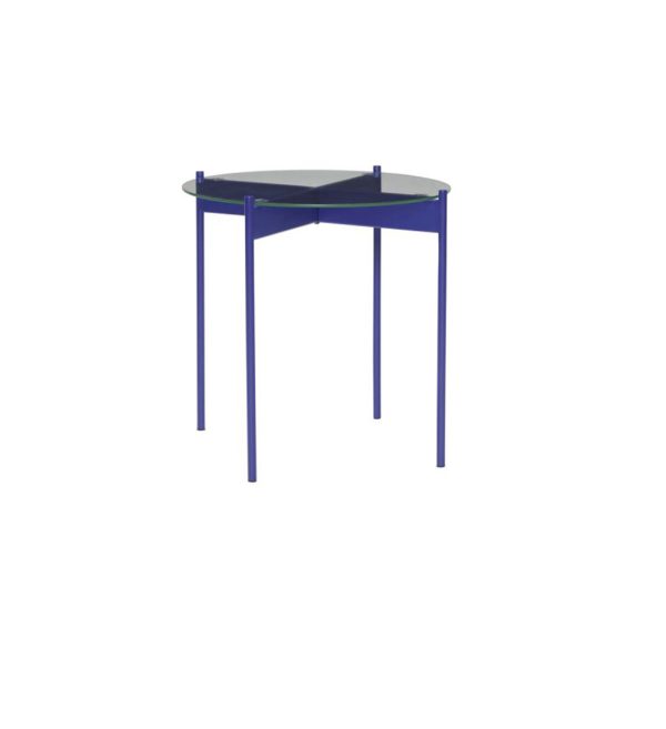 Beam Side Table Blue