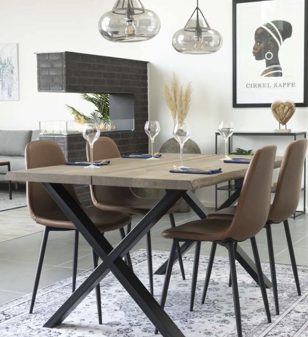 Blagovaonska stolica Stockholm brown 8.