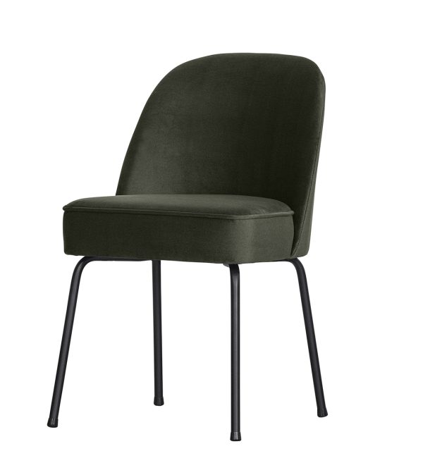 Blagovaonska stolica Vogue baršunasto tamnozelena