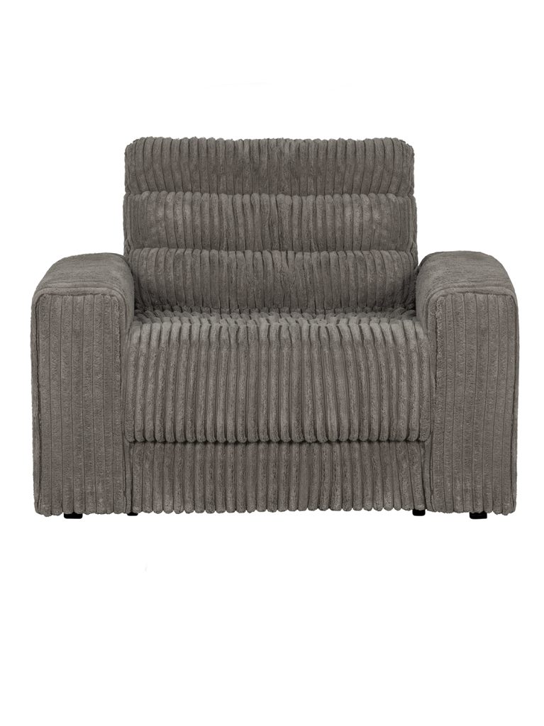 Date armchair ribcord terrazzo