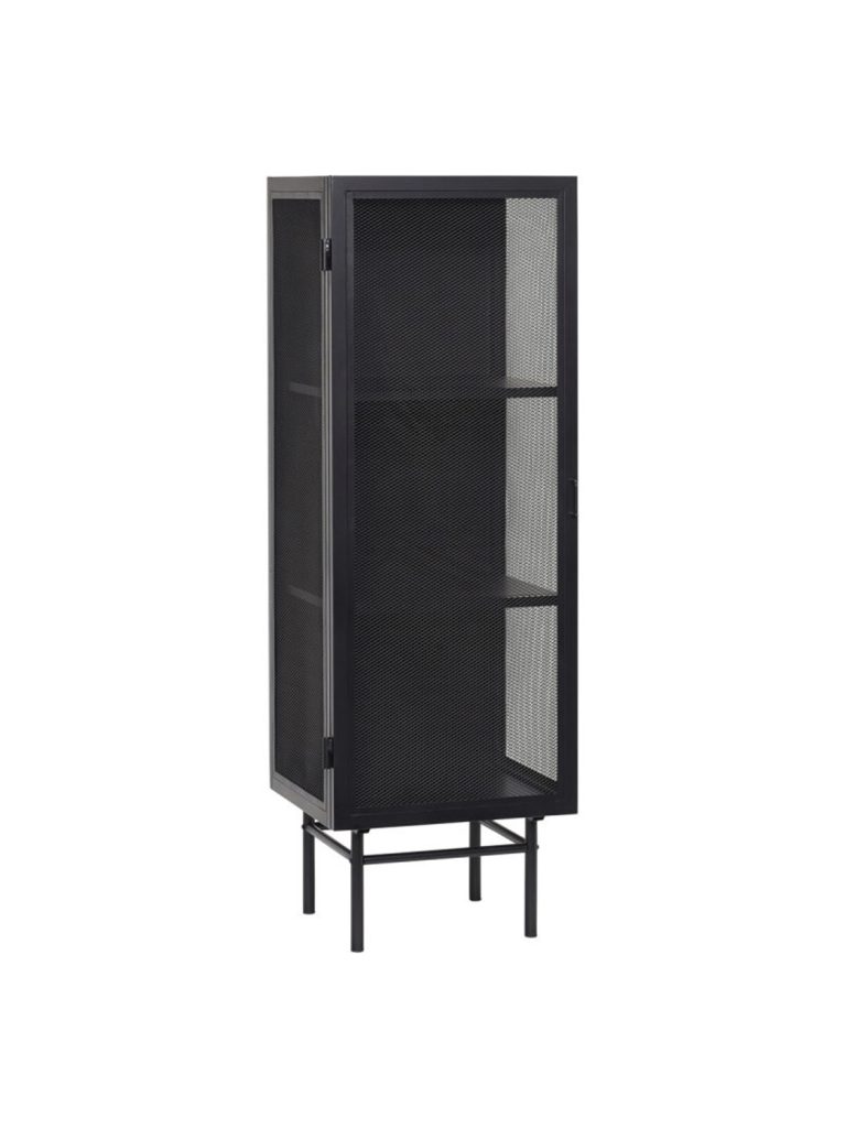 Edge Cabinet Single Black