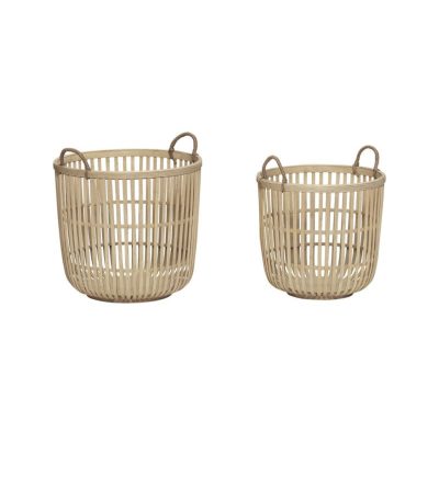 Hickory Baskets Natural (set of 2)