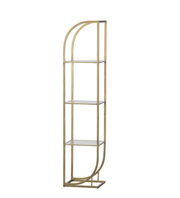 Intense zidni ormarić metalni starinski mesing 39cm