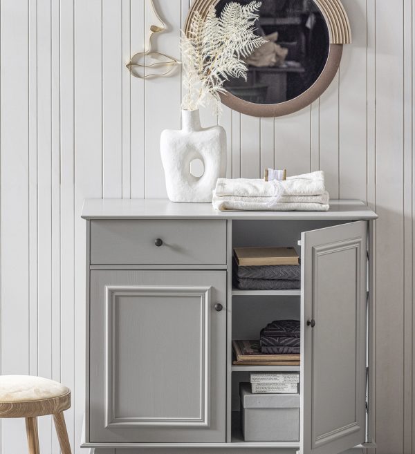 Lily storage cabinet pine clay 1