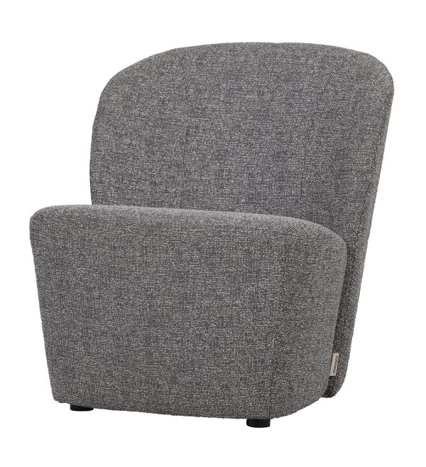 Lofty armchair grey mix