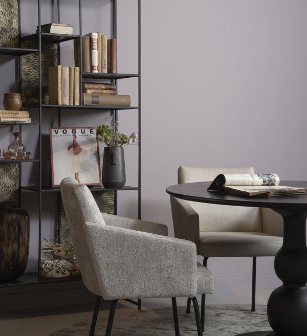 Mount dining chair with armrest leatherlook natural 1