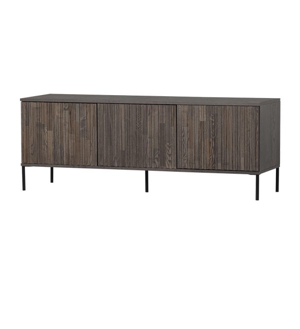 New gravure tv unit 150 cm ash veneer espresso