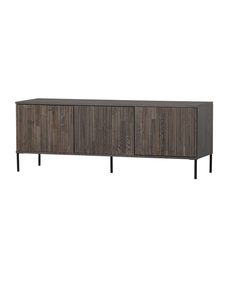 New gravure tv unit 150 cm ash veneer espresso