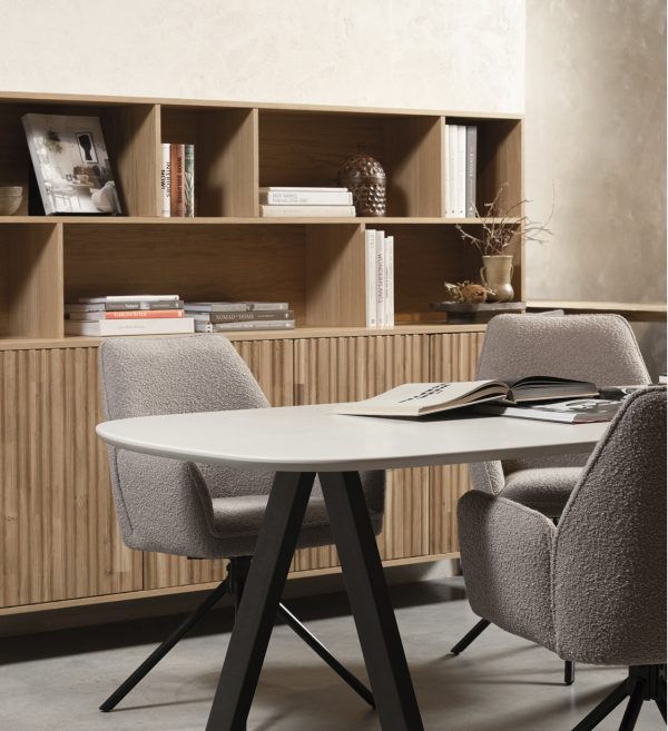 New gravure wall cabinet oak naturel 1