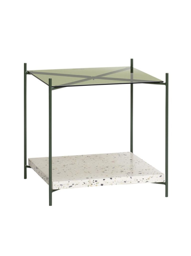 Niche Side Table GreenTerrazzo