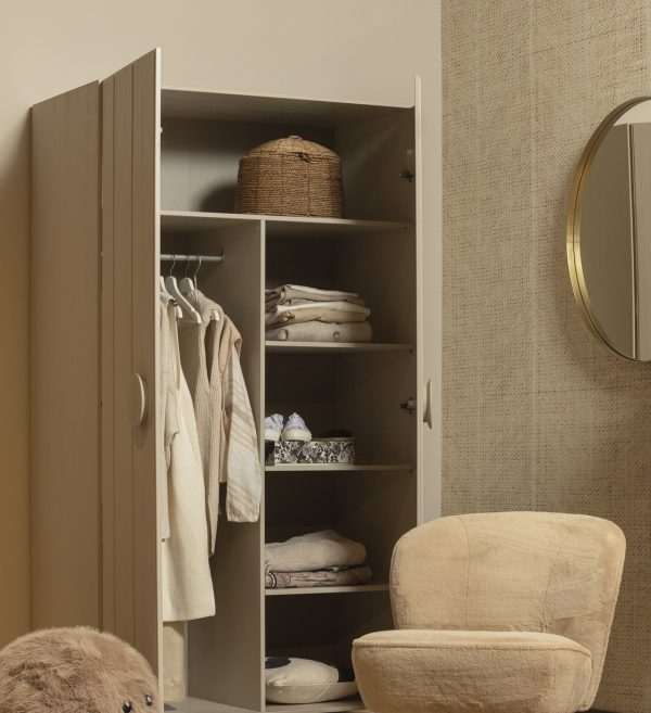 ORMAR 2 VRATA Noah pine brushed dust [fsc] 1