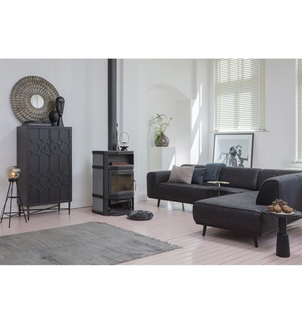 Ormarić Bequest drvo crni 1