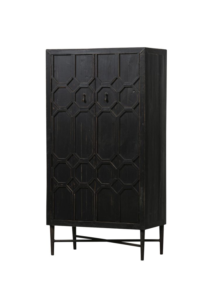 Ormarić Bequest drvo crni