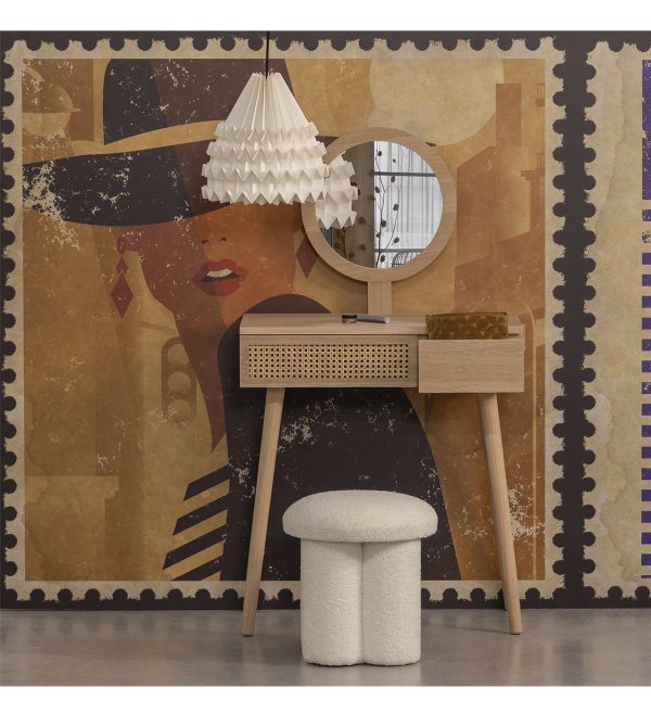 SOOF HALLDRESSING TABLE WOOD NATURAL 1