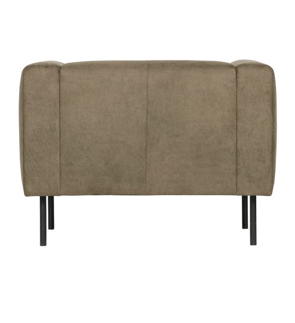 Skin armchair skin olive green 1