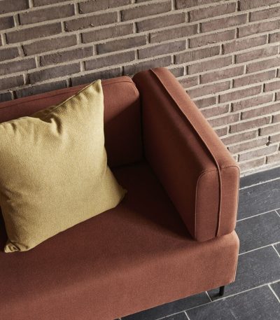 Sofa Block Maroon