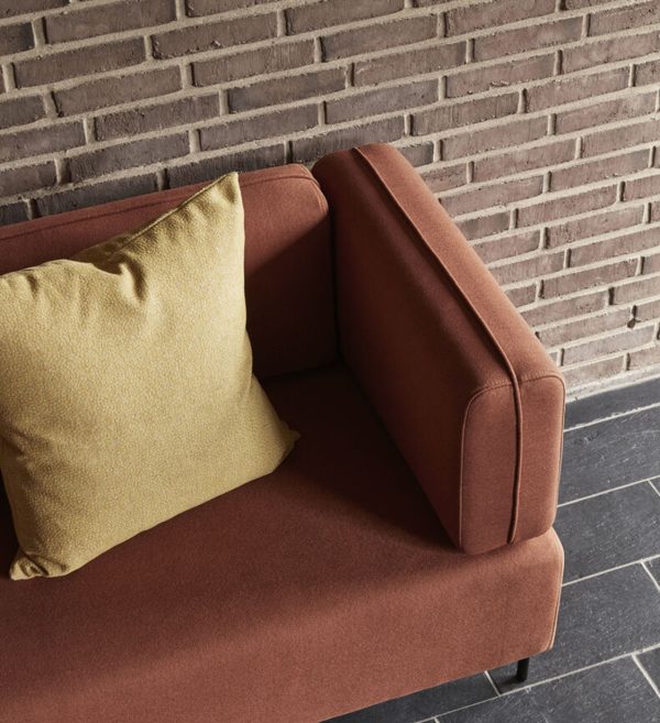 Sofa Block Maroon