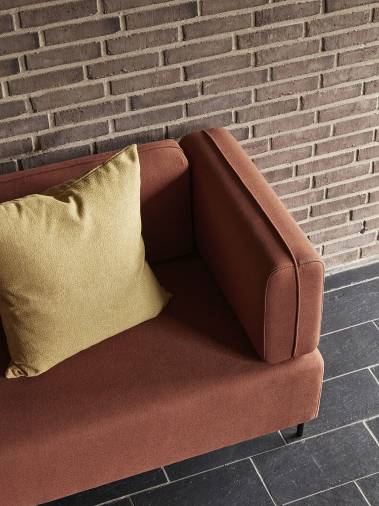 Sofa Block Maroon