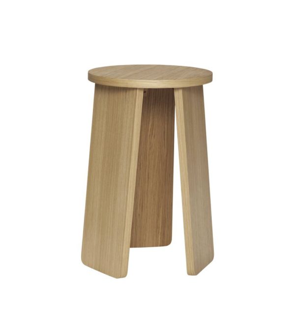 Split Stool Triple Natural