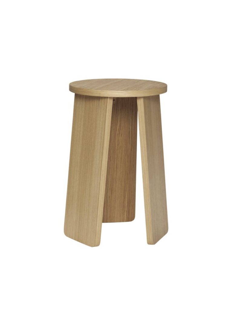 Split Stool Triple Natural