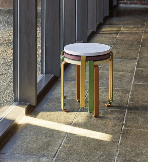 Stolica Smile boja lavandekaki boje 2