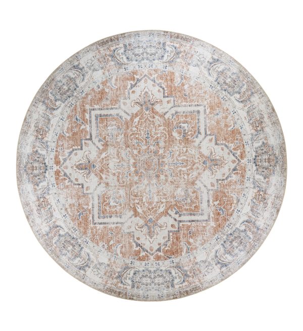 Tepih Havana plava narančasta