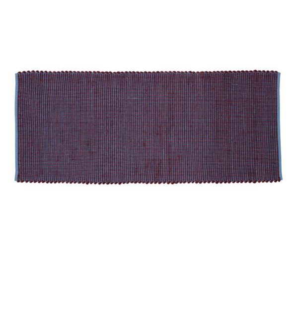 Tepih Kawa Runner BurgundyBlue