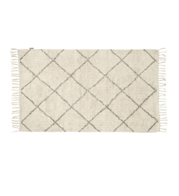 Tepih Rhomb Mali Off White