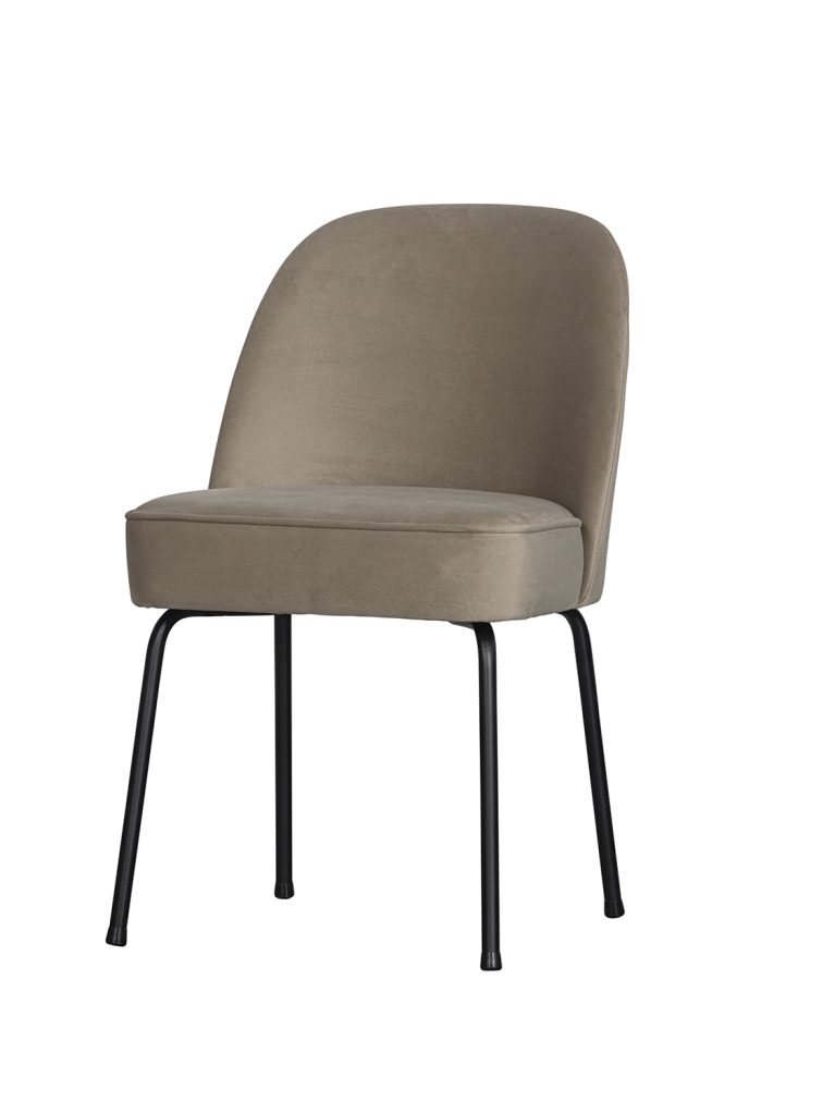 Vogue dining chair velvet khaki