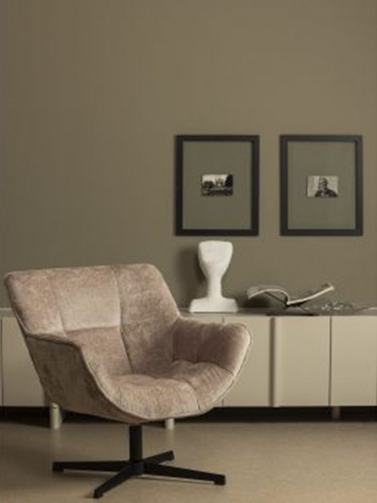 WIBO SWIVEL ARMCHAIR TAUPE 1