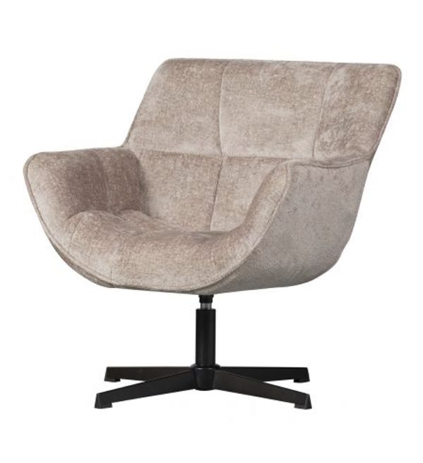 WIBO SWIVEL ARMCHAIR TAUPE