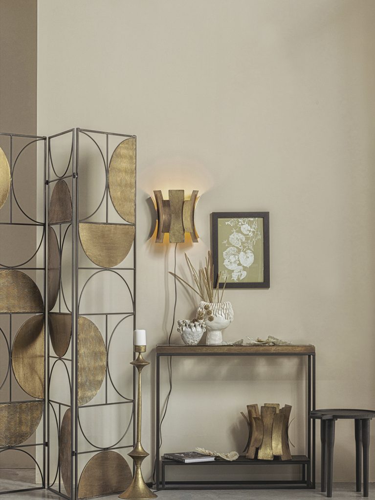 Zidna svjetiljka Course metal stari mesing 1