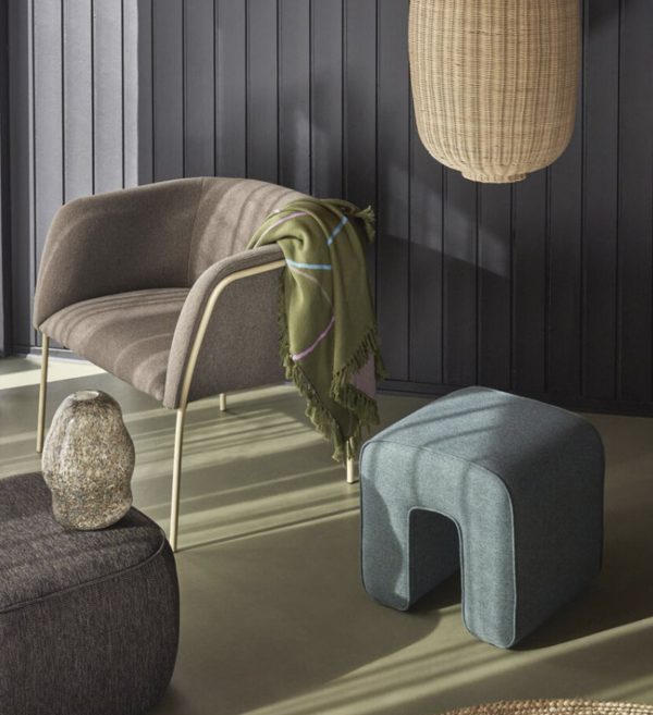 sculpture pouffe green3