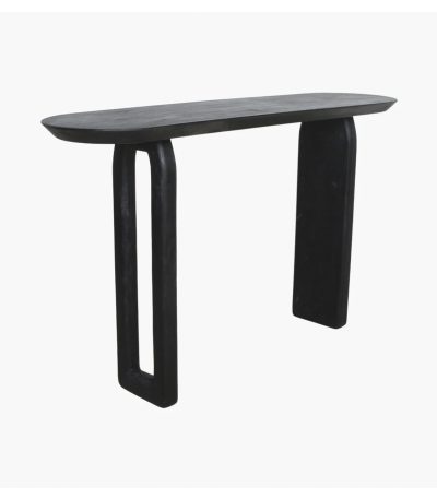 Bullnose console black