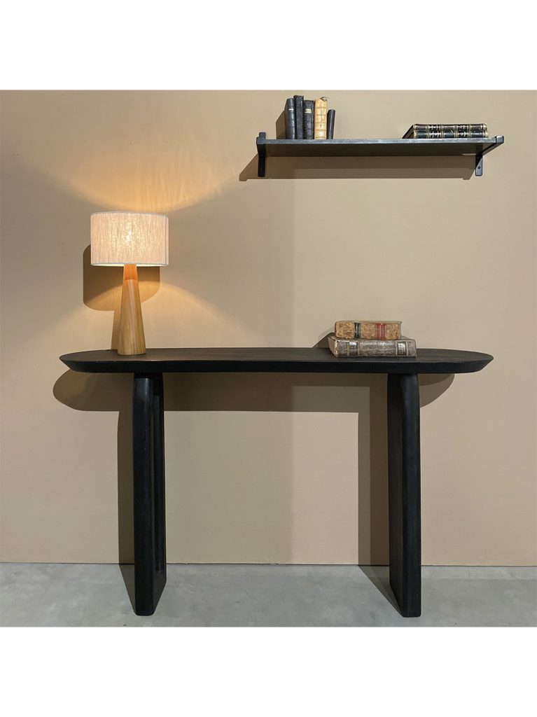 Bullnose console black 8