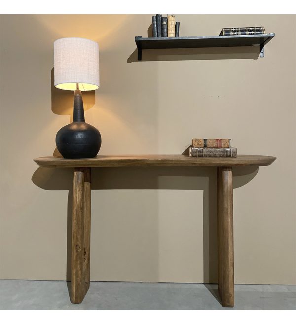 Bullnose console brown 5