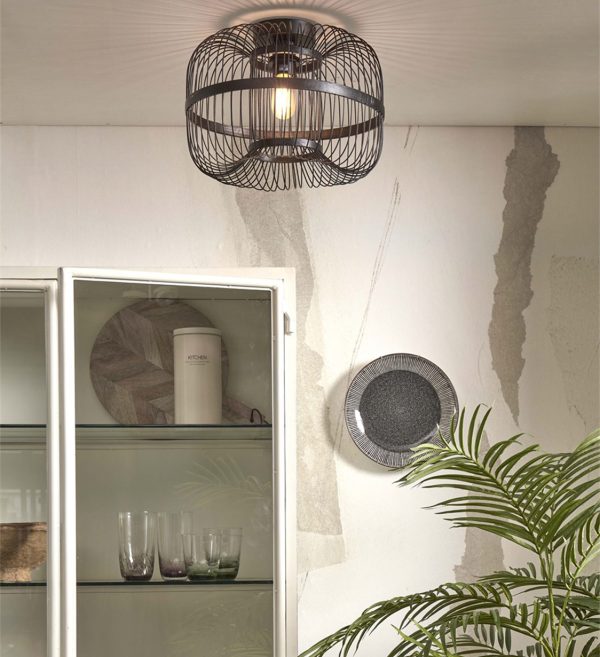 Ceiling lamp Hokkaido h.25x38cm, bl.1