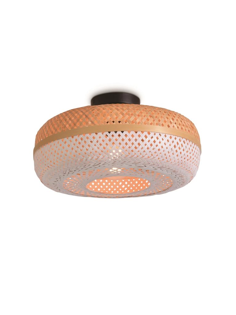 Ceiling lamp Palawan 40x15cm, nat.white, S