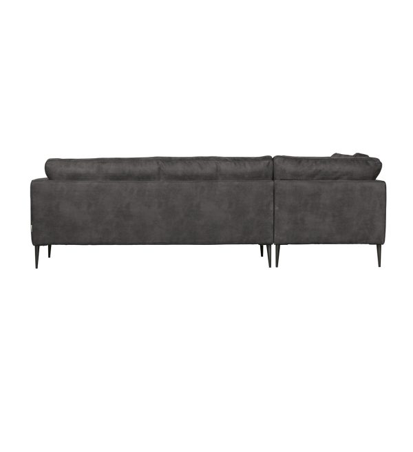 Crew corner sofa left dark grey 1