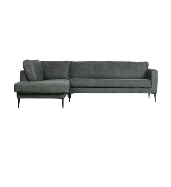 Crew corner sofa left petrol