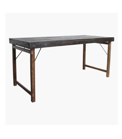 Dining table folding black