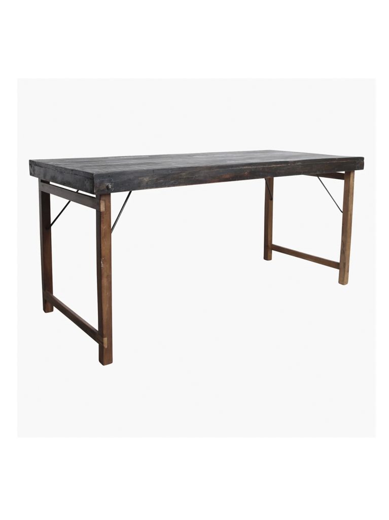 Dining table folding black