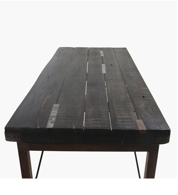 Dining table folding black.1