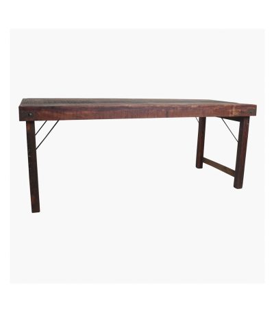 Dining table folding brown XL