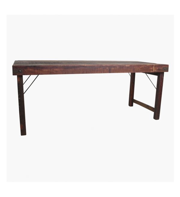 Dining table folding brown XL
