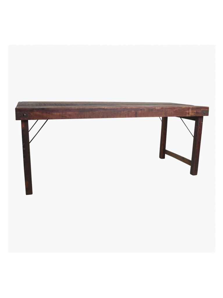 Dining table folding brown XL