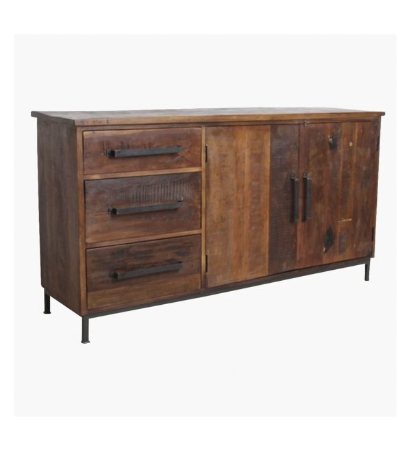 Factory 2 door & 3 drawer commode