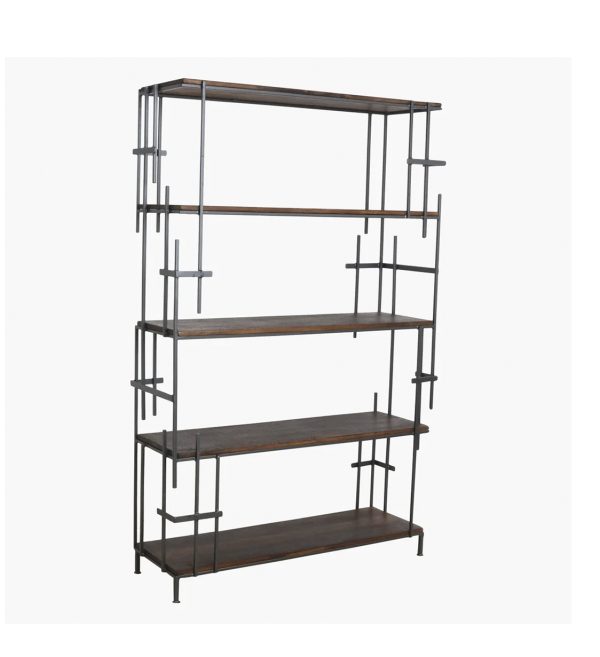 Factory art deco open bookcase